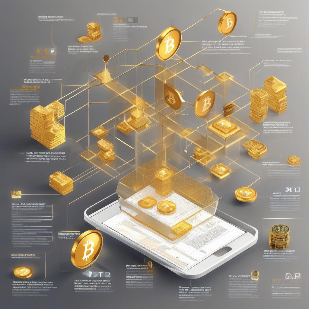 Blockchain technology diagram illustrating decentralized networks