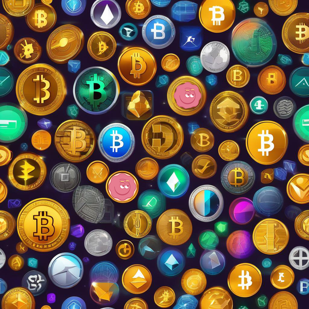 Funny meme about meme coins in cryptocurrency